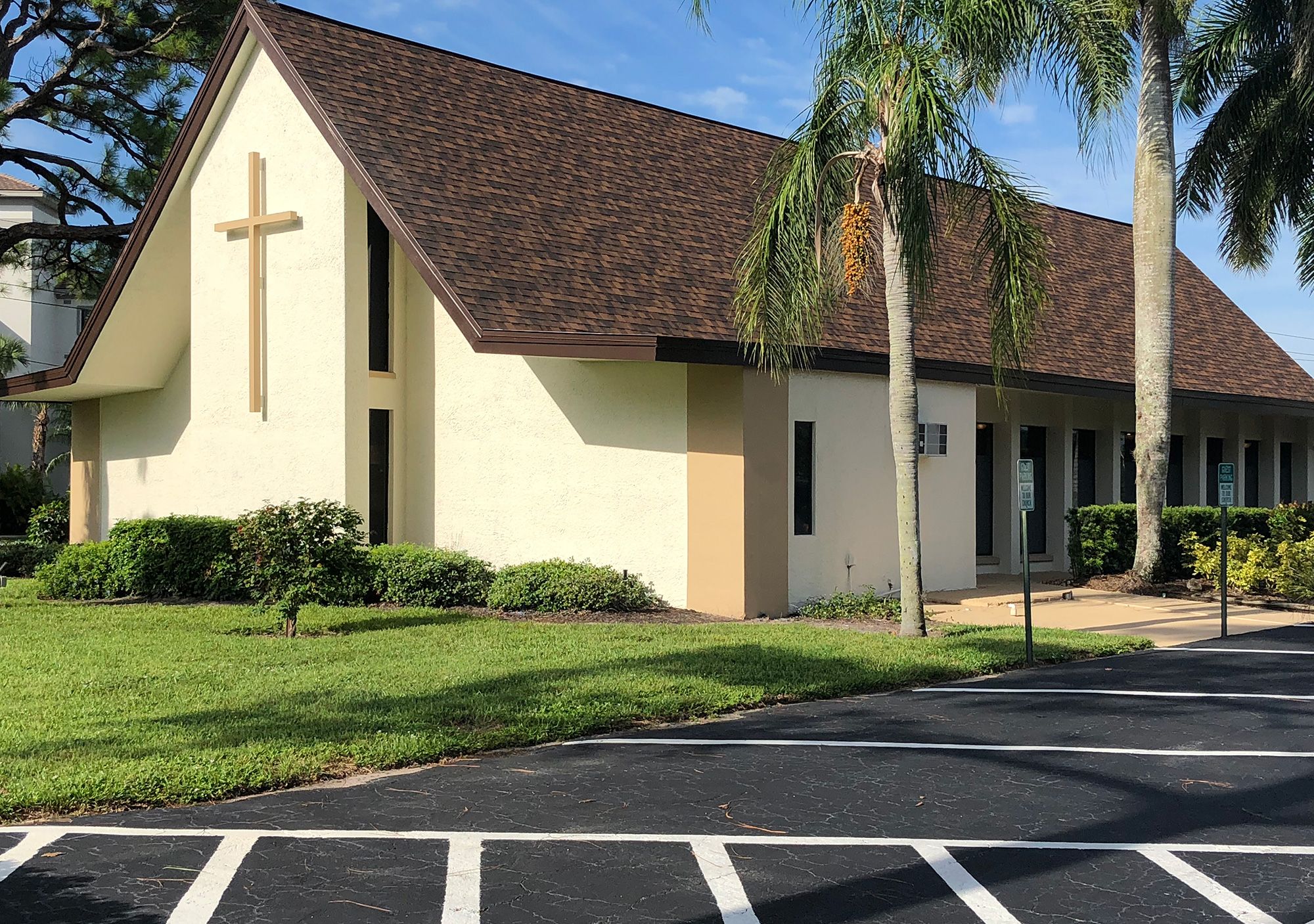 Church painting in Naples Florida with FCI Painting Company