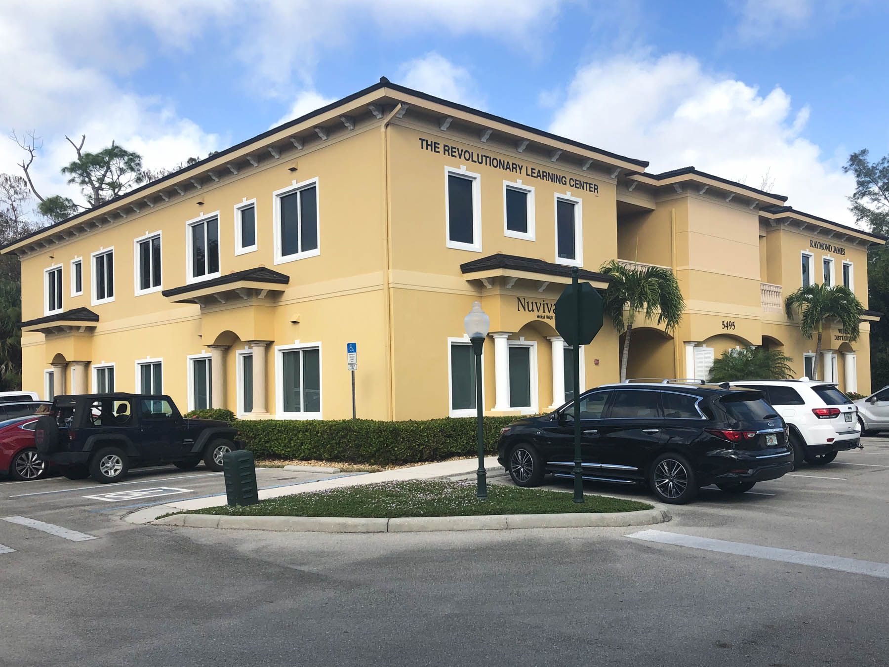 Commerical complex painted in Naples, Florida 