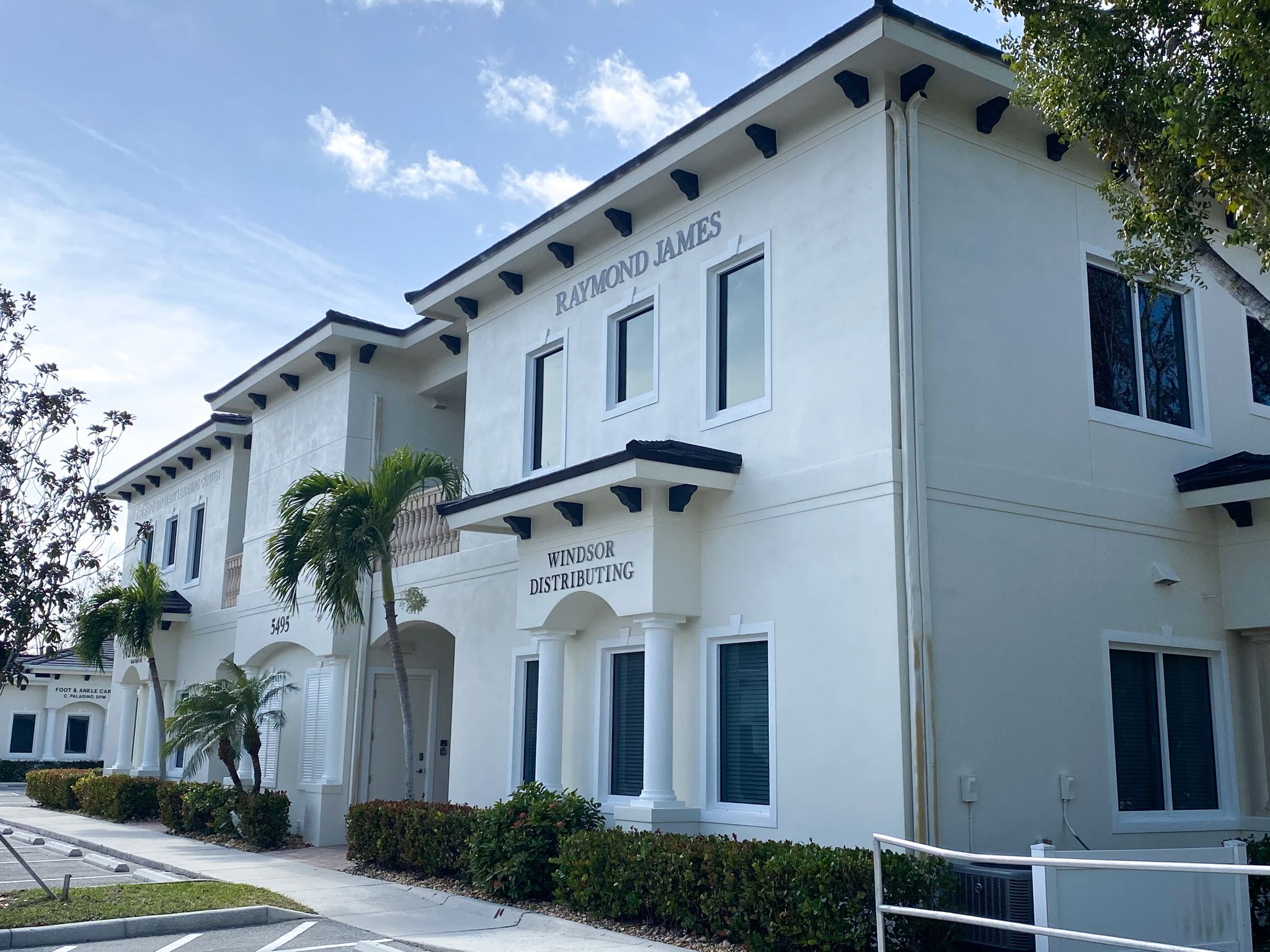 exterior business painting in Southwest Florida