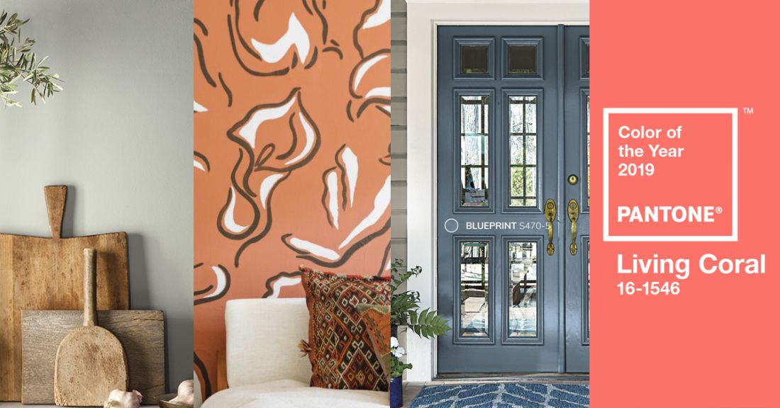 2019 color of the year picks from major painting companies